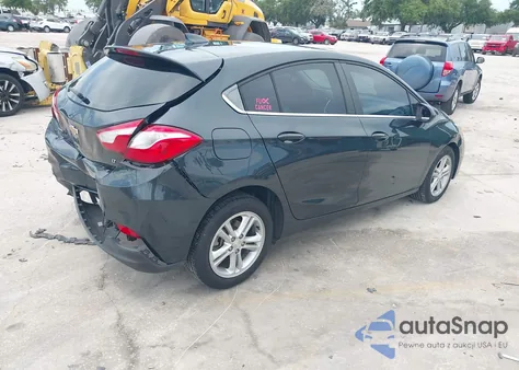2018 Chevrolet Cruze Lt Auto из США, поврежденный, VIN 3G1BE6SM6JS597459
